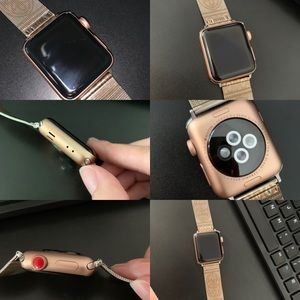 Rose gold series 3 Apple Watch